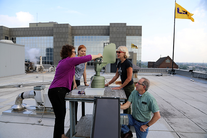 LSUHealthNO Pollen Counting Station